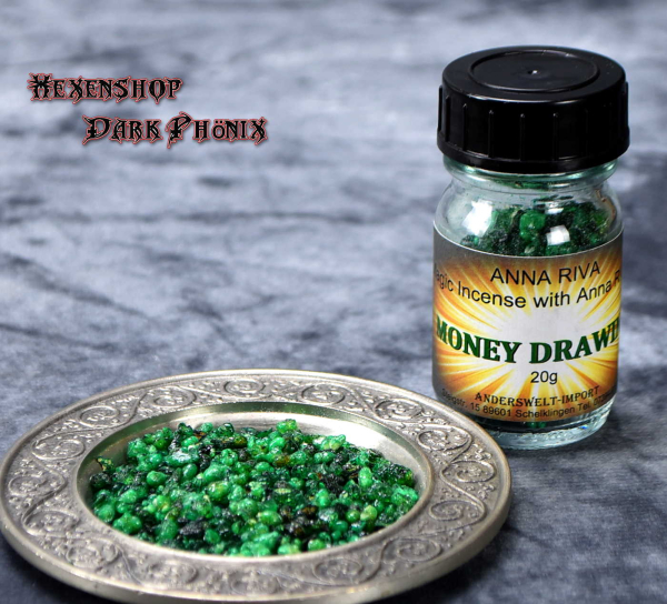 Hexenshop Dark Phönix Money Drawing Räuchermischung Anna Riva 20g